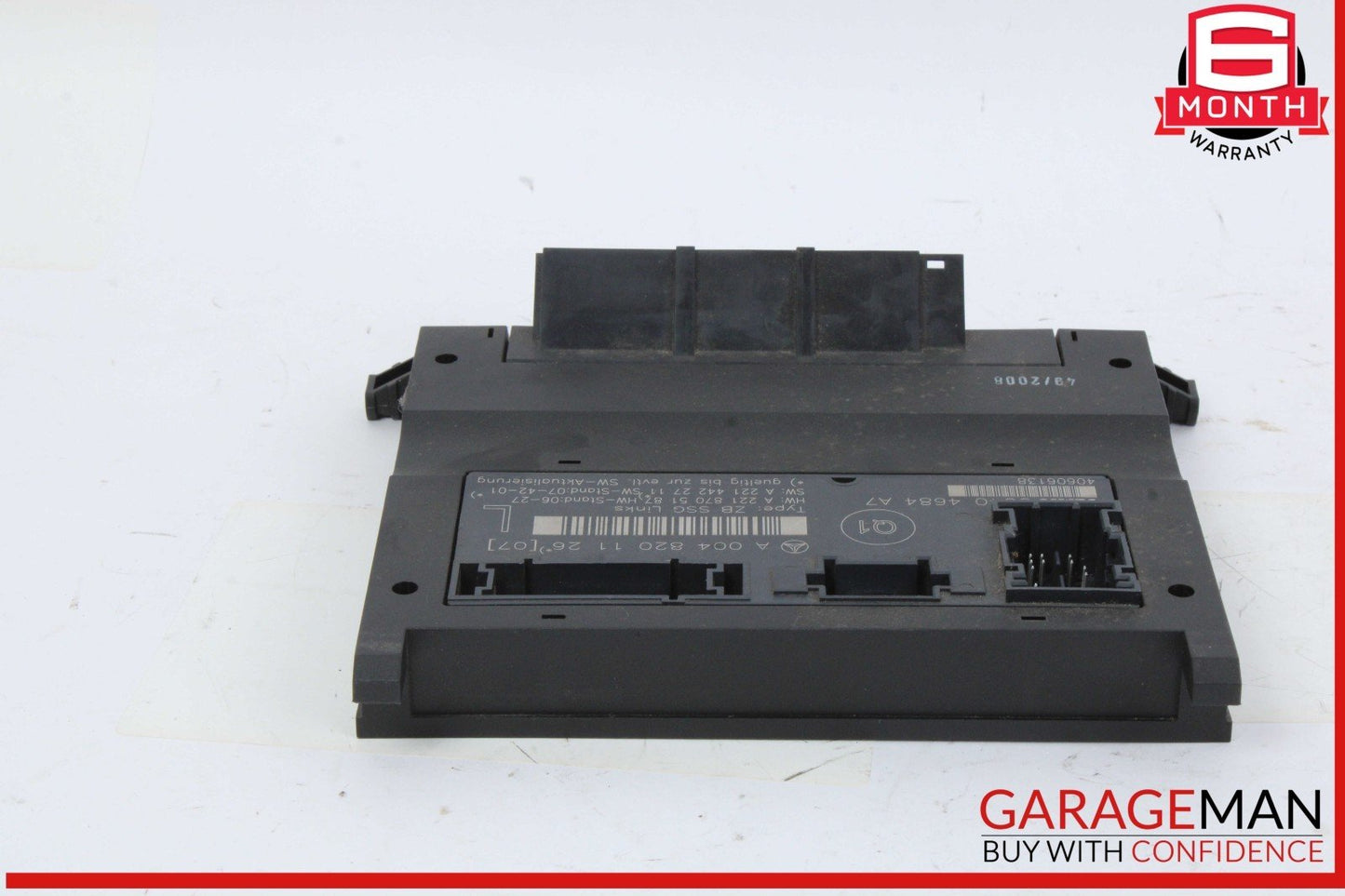 07-13 Mercedes W221 S550 Front Left Driver Side Under Seat Control Unit OEM