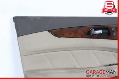 12-14 Mercedes W218 CLS550 Front Left Driver Side Interior Door Panel OEM