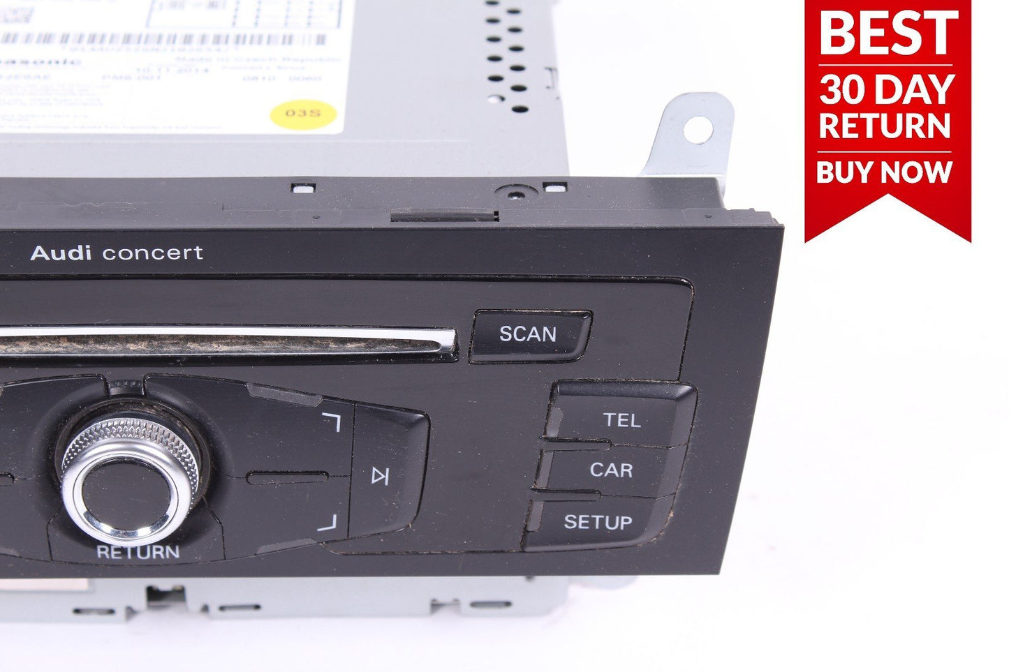 09-16 Audi A4 Panasonic Sound CD Player Satellite Radio Receiver Assembly OEM