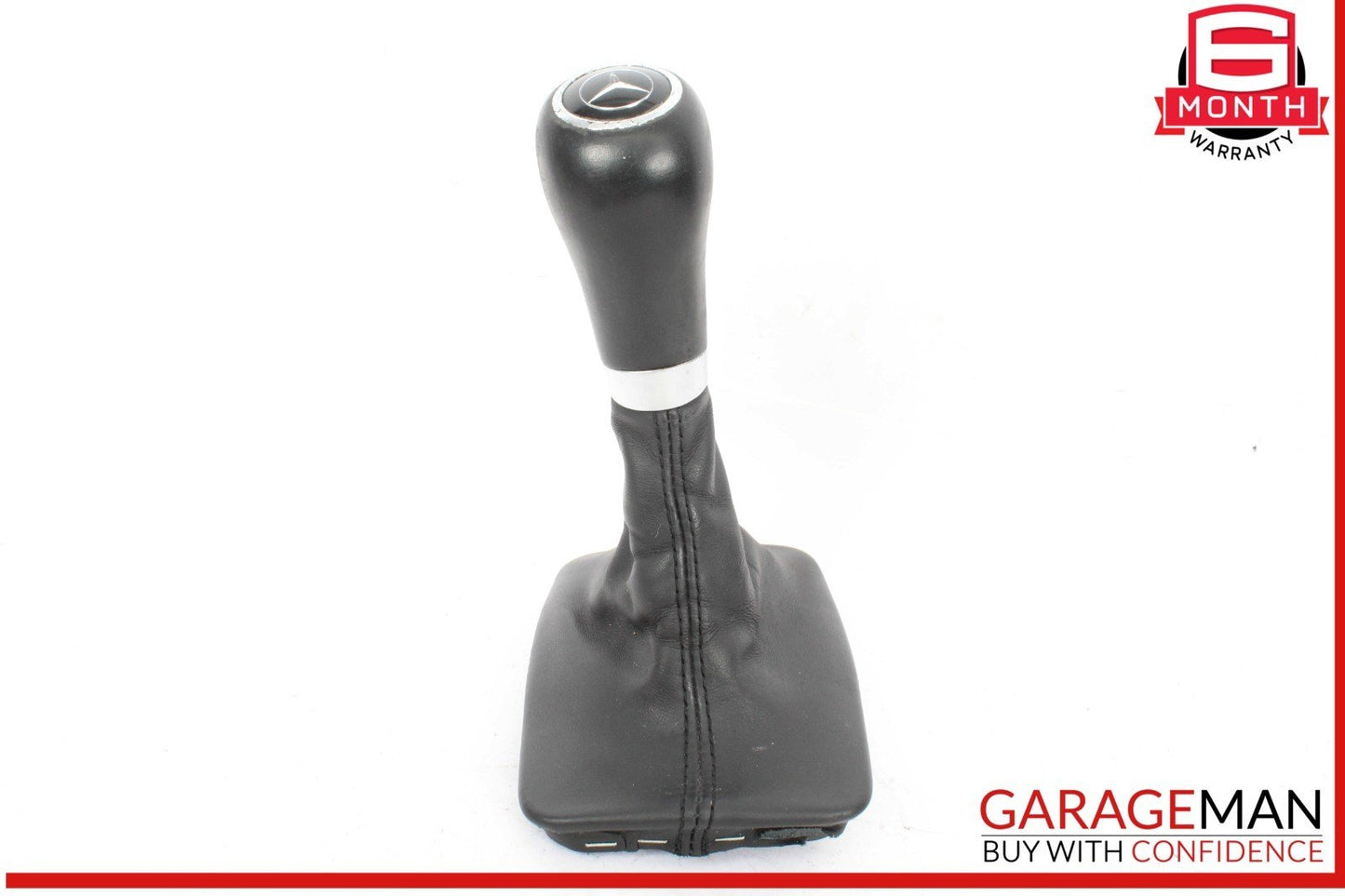 12-14 Mercedes W204 C250 C300 Floor Gear Shift Shifter Knob Boot Cover Black OEM