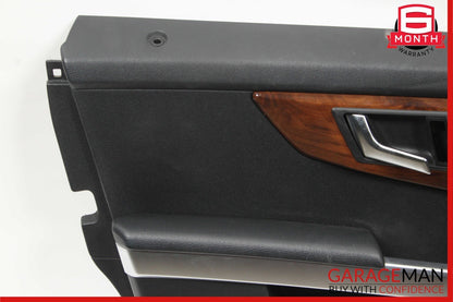 10-15 Mercedes X204 GLK350 Front Left Driver Side Interior Door Panel Assembly