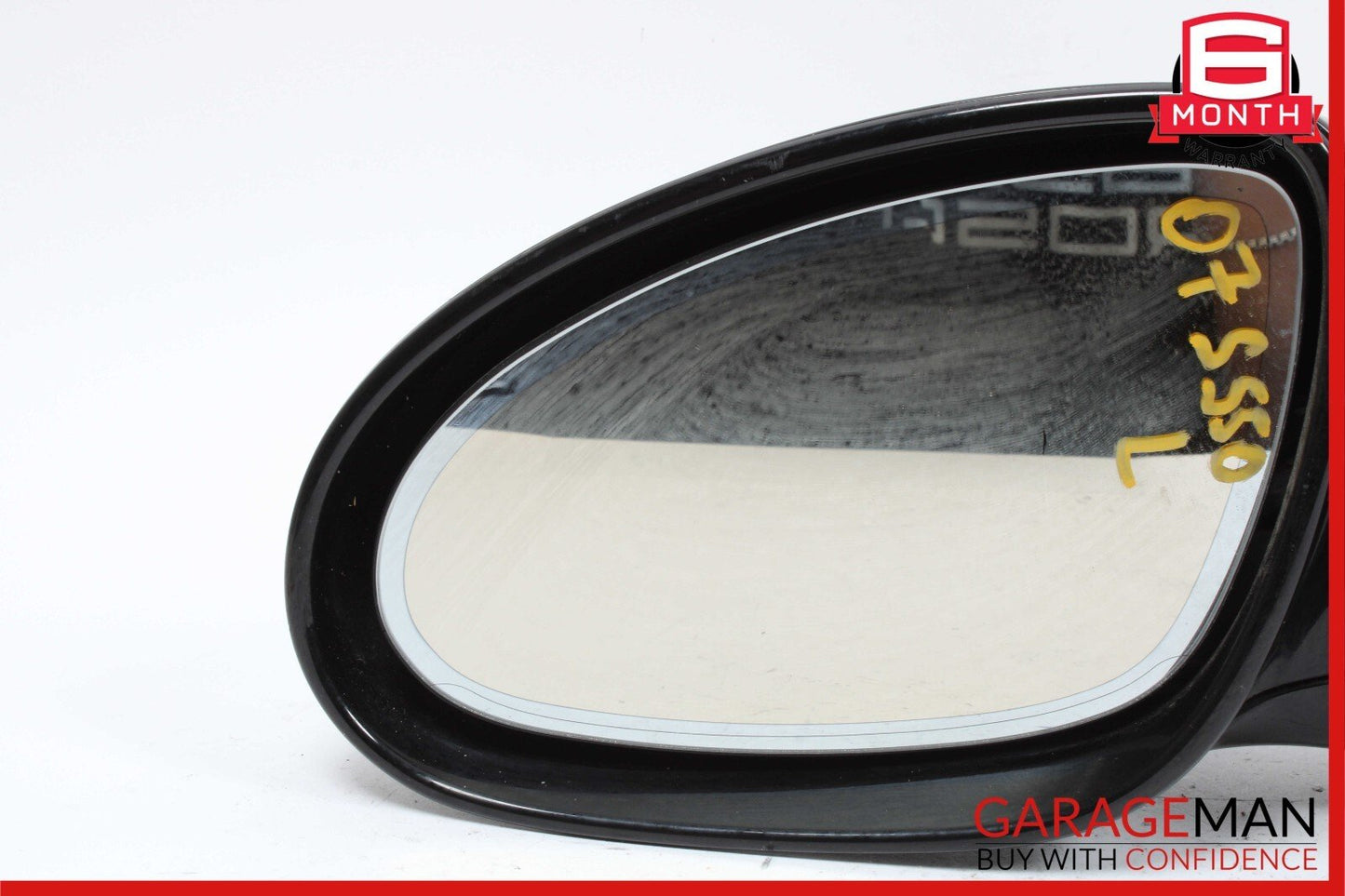 07-09 Mercedes W221 S550 Front Left Side Mirror Rear View Door Black OEM