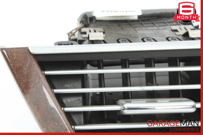 10-13 Mercedes W212 E350 E250 Dashboard Dash AC A/C Air Vent LeftÂ Wood OEM
