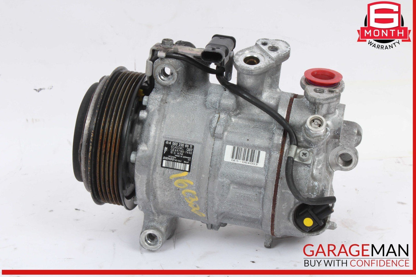 15-23 Mercedes W205 C300 GLC300 A/C Air Conditioning Compressor 0032306911 OEM
