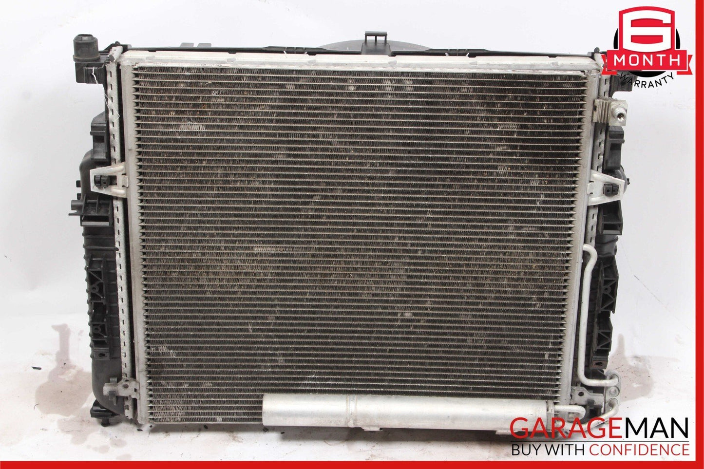 06-12 Mercedes X164 GL450 Cooling Radiator AC A/C Condenser Fan Motor Assembly
