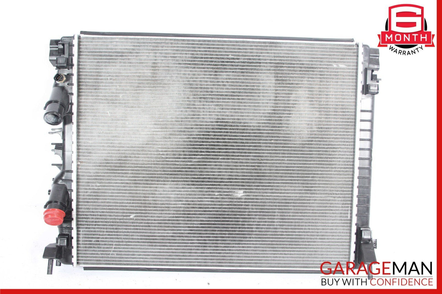 17-20 Maserati Ghibli 3.0 Engine Motor Cooling Radiator A/C AC Condenser Assy