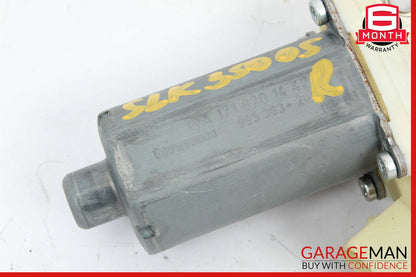05-11 Mercedes R171 SLK350 Front Right Side Door Window Regulator Motor