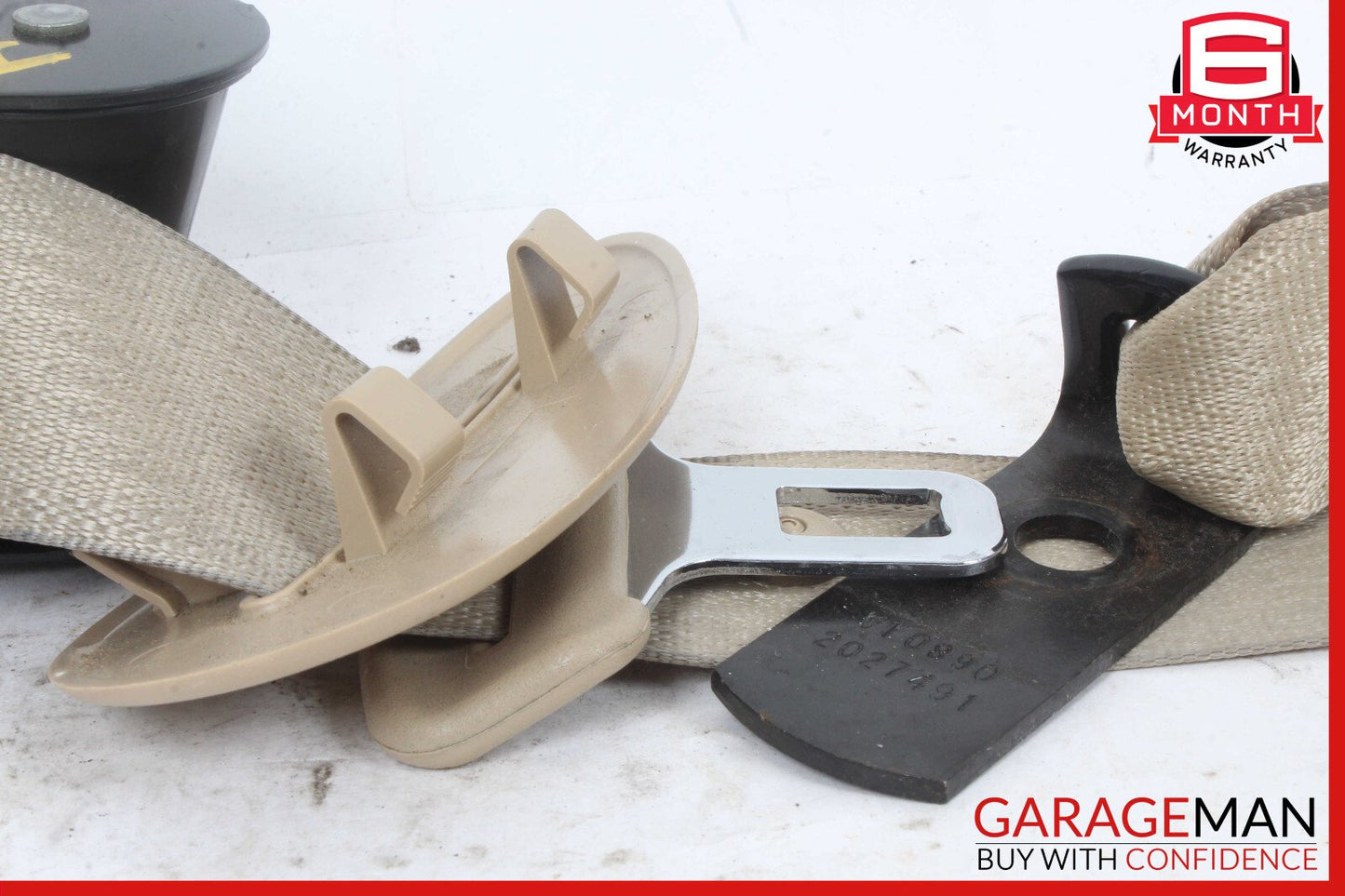05-11 Cadillac STS Rear Right Seatbelt Seat Belt Retractor Beige OEM