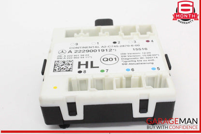 15-20 Mercedes W205 C300 Rear Left Driver Side Door Control Module Unit OEM