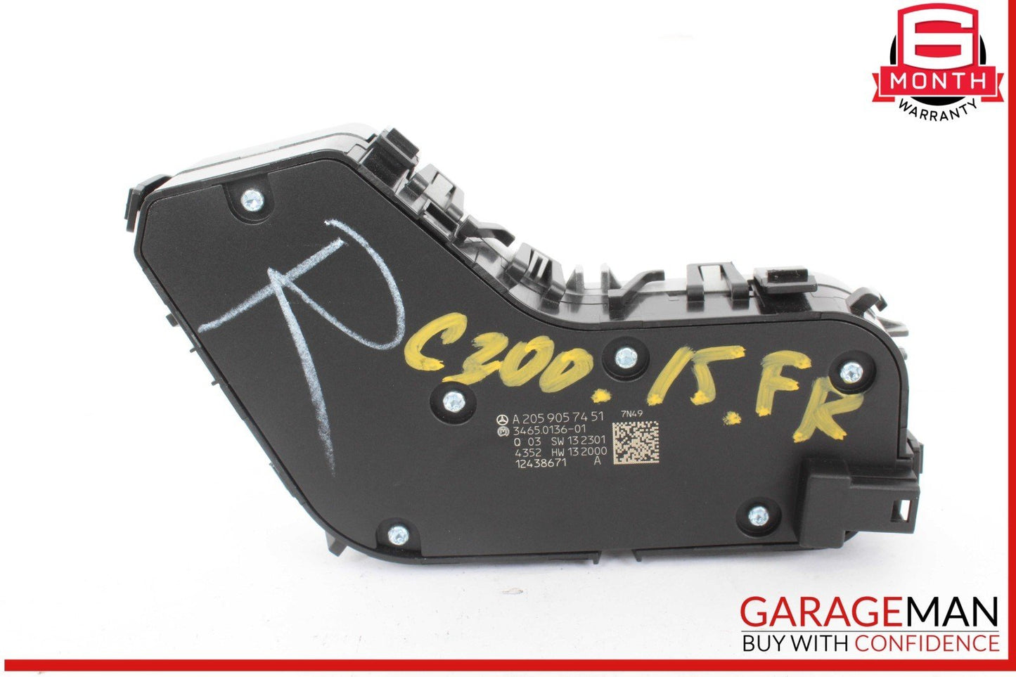 15-20 Mercedes W205 C300 GLC43 Front Right Side Seat Control Switch Module OEM