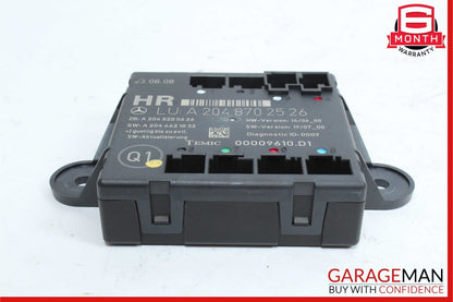 08-14 Mercedes W204 C300 C350 Rear Right Side Door Control Module 2048702526 OEM