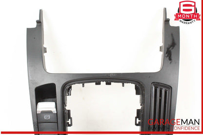 13-16 Audi A4 Q5 SQ5 Front Center Console Trim Panel w/ Switches 8T0919611C OEM