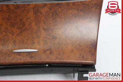 03-11 Mercedes W219 CLS550 E320 Center Ashtray Ash Tray Storage Wood OEM