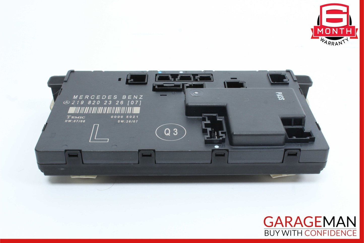 06-11 Mercedes W219 CLS550 CLS55 AMG Front Left Driver Door Control Module OEM