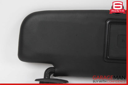 12-17 Fiat 500E Front Right Passenger Side Sun Visor Sunvisor Black OEM