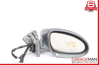 07-09 Mercedes W221 S550 S600 Front Right Side Mirror Door Rear View Flintgray