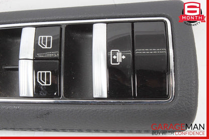 10-13 Mercedes W221 S400 S550 Rear Left Side Window Control Switch Black OEM
