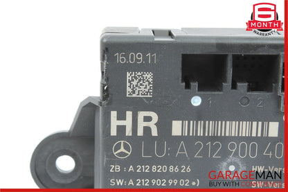 08-14 Mercedes W204 C250 C300 Rear Right Side Door Control Module Unit