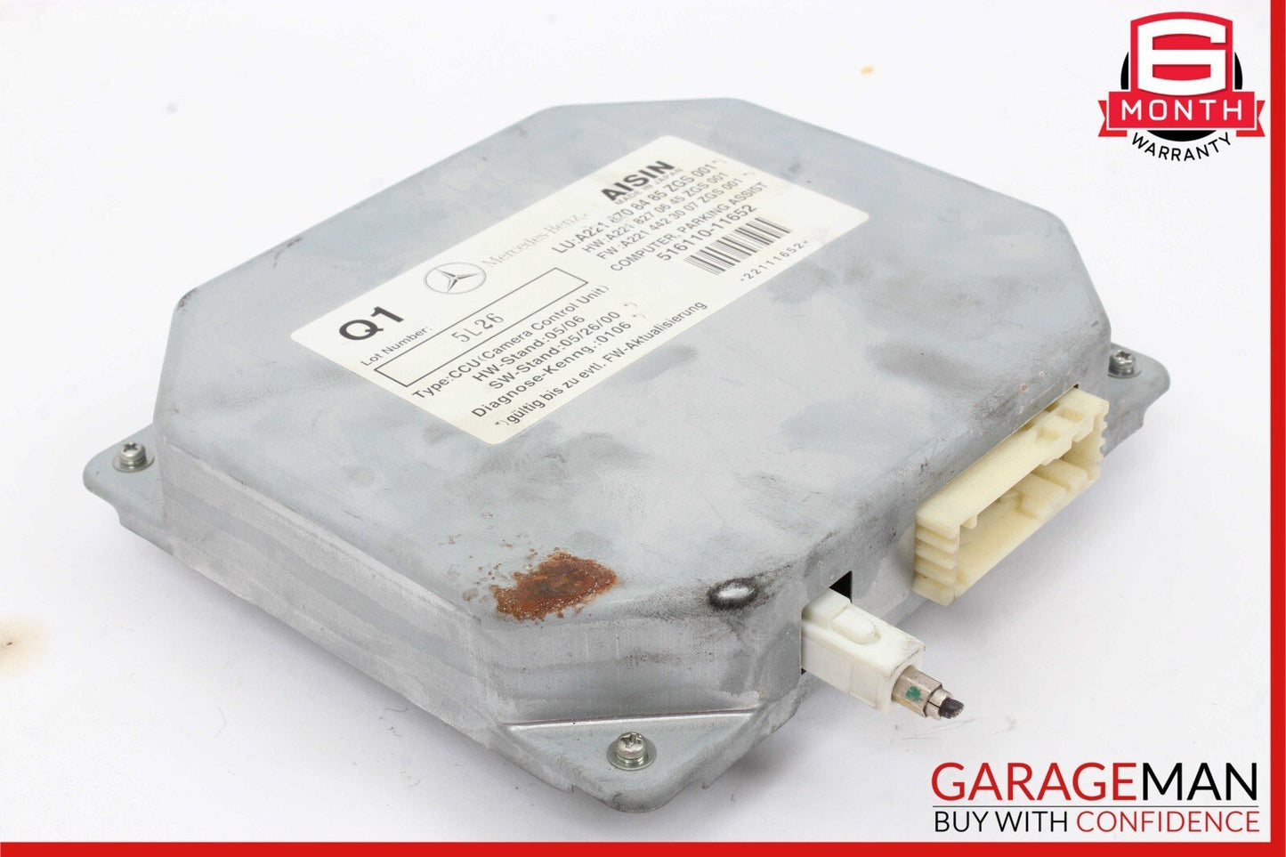 07-14 Mercedes W221 S550 CL550 Rear View Backup Camera Control Module Unit OEM