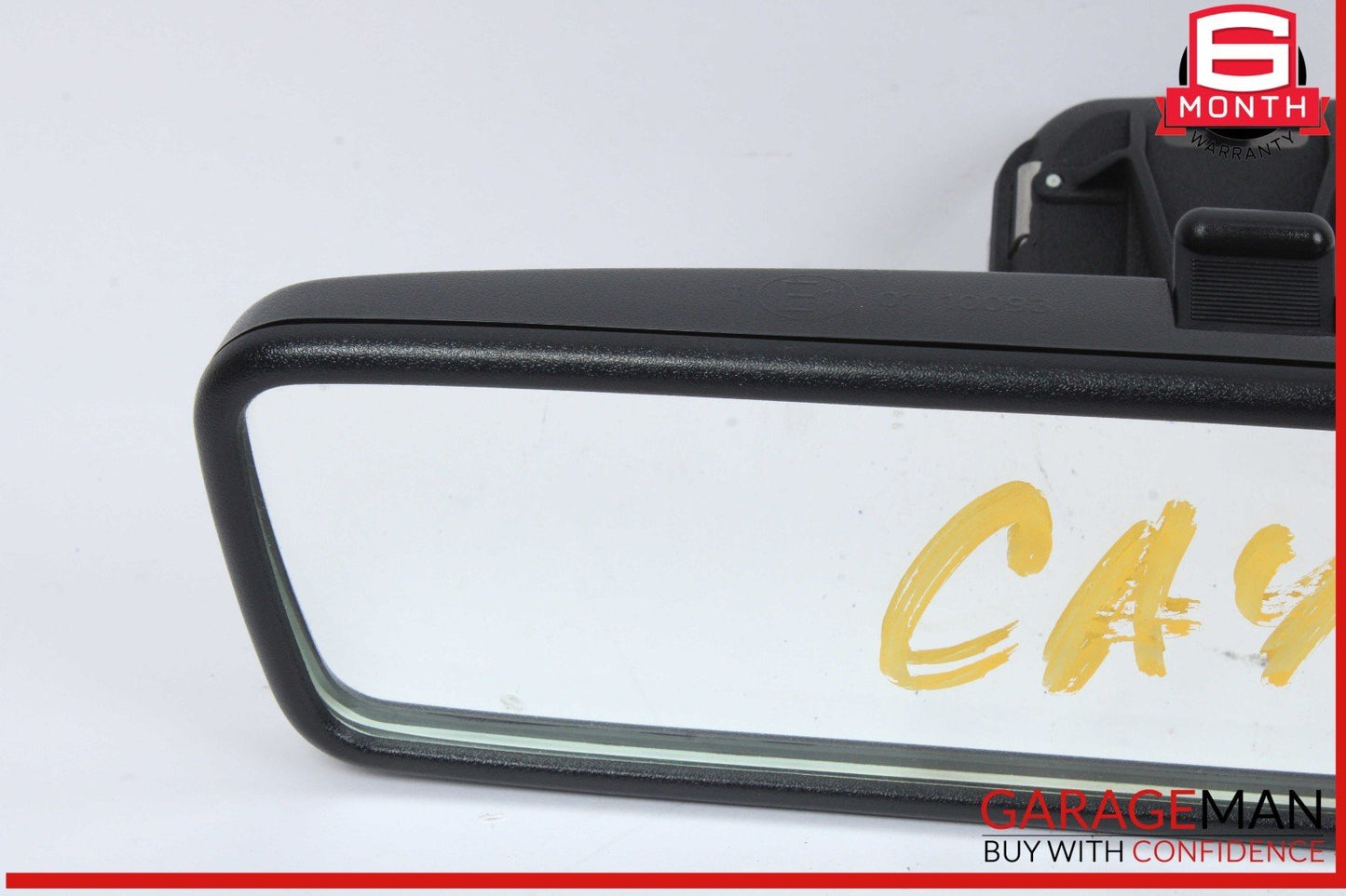 03-10 Porsche Cayenne S 955 957 Interior Top Upper Rear View Mirror Black OEM