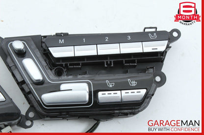 07-13 Mercedes W221 S63 AMG Front Left Side Seat Control Switch Set Assembly OEM