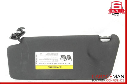 08-14 Mercedes W204 C250 Front Right Side Sun Visor Sunvisor Shade Cover Black