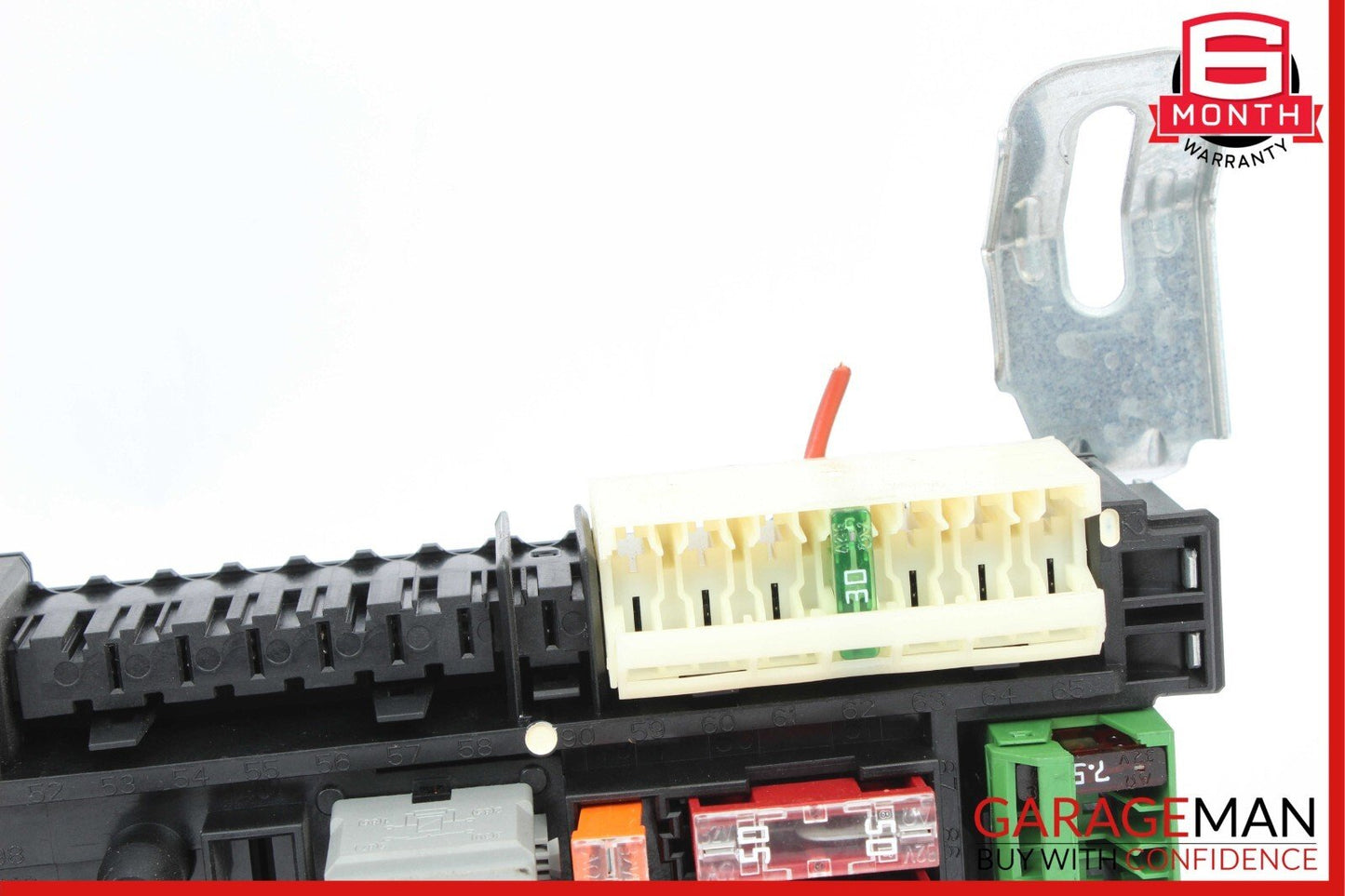 12-14 Mercedes W204 C350 C300 C63 AMG Rear SAM Fuse Relay Junction Box Assembly