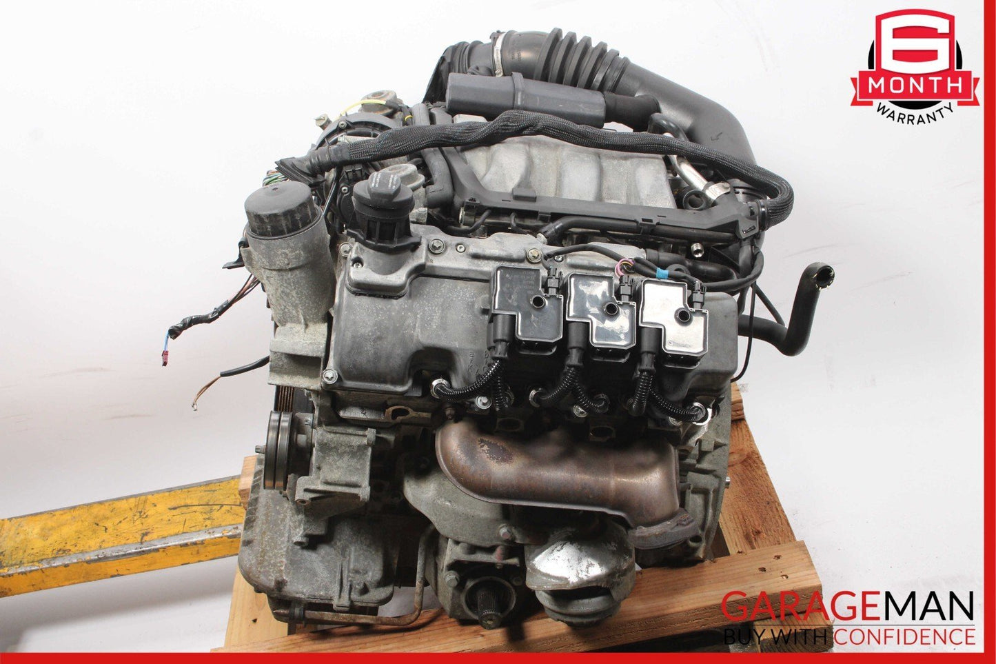 98-02 Mercedes W210 E320 3.2L V6 4Matic Engine Motor Block Assembly OEM