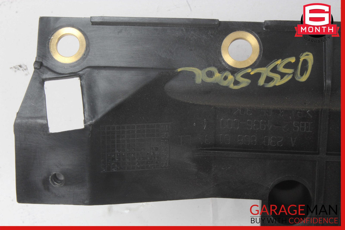 03-08 Mercedes R230 SL500 Rear Left Speaker Luggage Seat Belt Retractor Beige