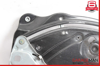 10-17 Mercedes W207 E350 Rear Left Door Window Regulator Frame w/o Motor OEM