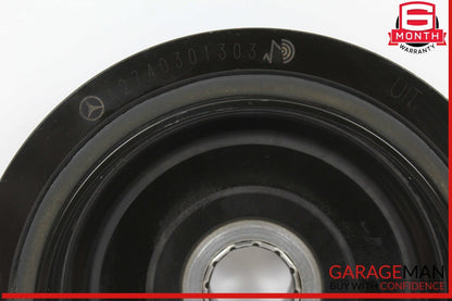15-18 Mercedes W205 C300 Engine Harmonic Balancer Crankshaft Pulley 2740301303