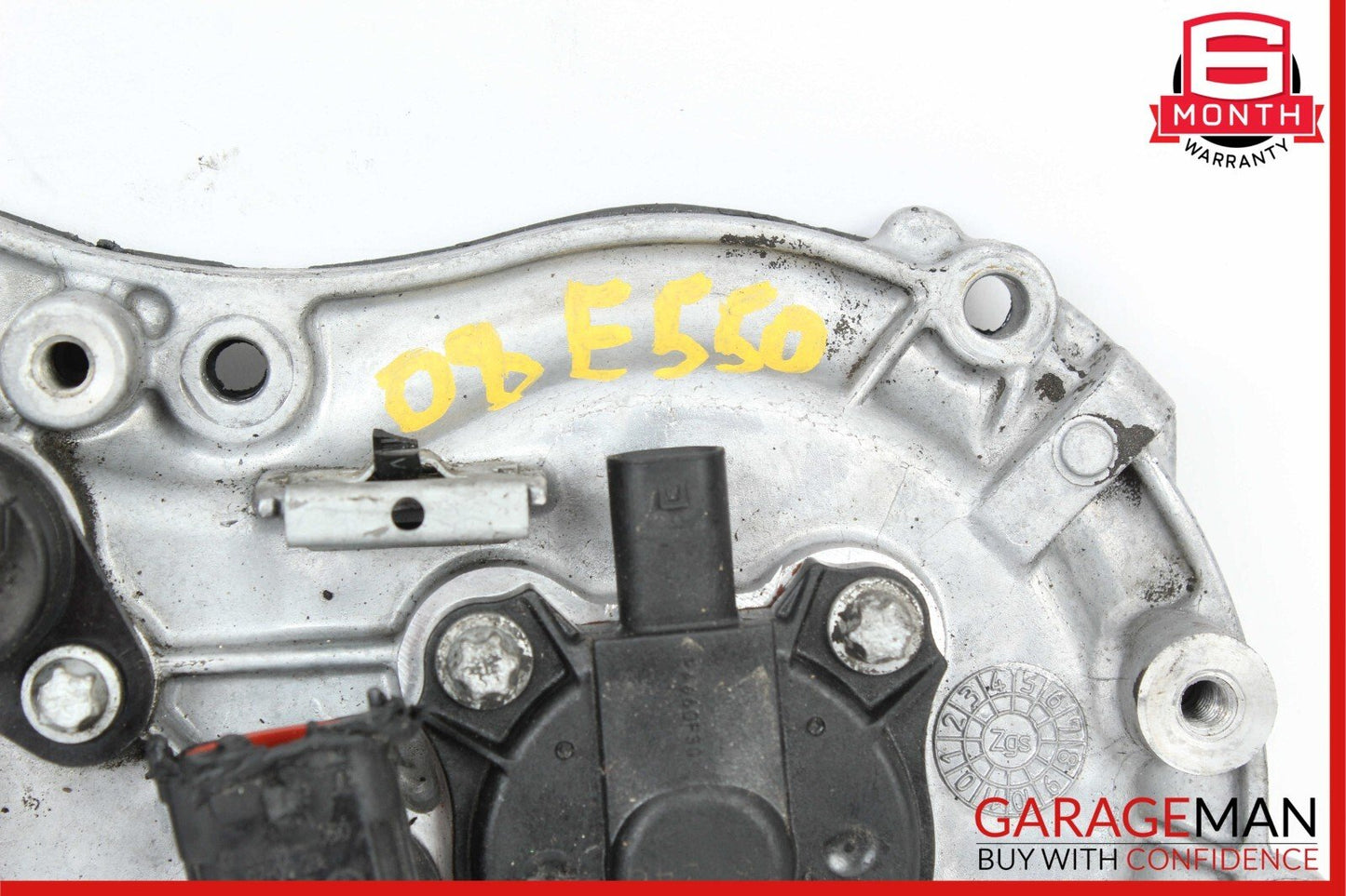05-13 Mercedes W211 E350 E550 Front Left Side Engine Timing Chain Cover Plate