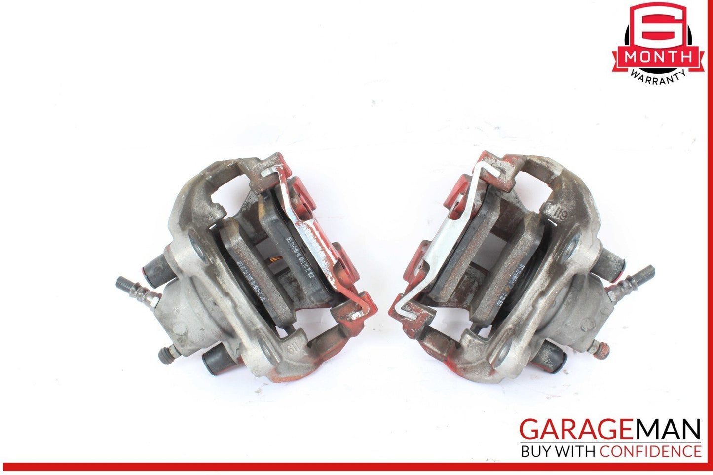 10-18 Mercedes W212 E350 Wagon Rear Left & Right Brake Caliper Calipers Set OEM