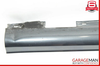 08-14 Mercedes W204 C300 AMG Sport Right Side Skirt Rocker Molding Panel Gray