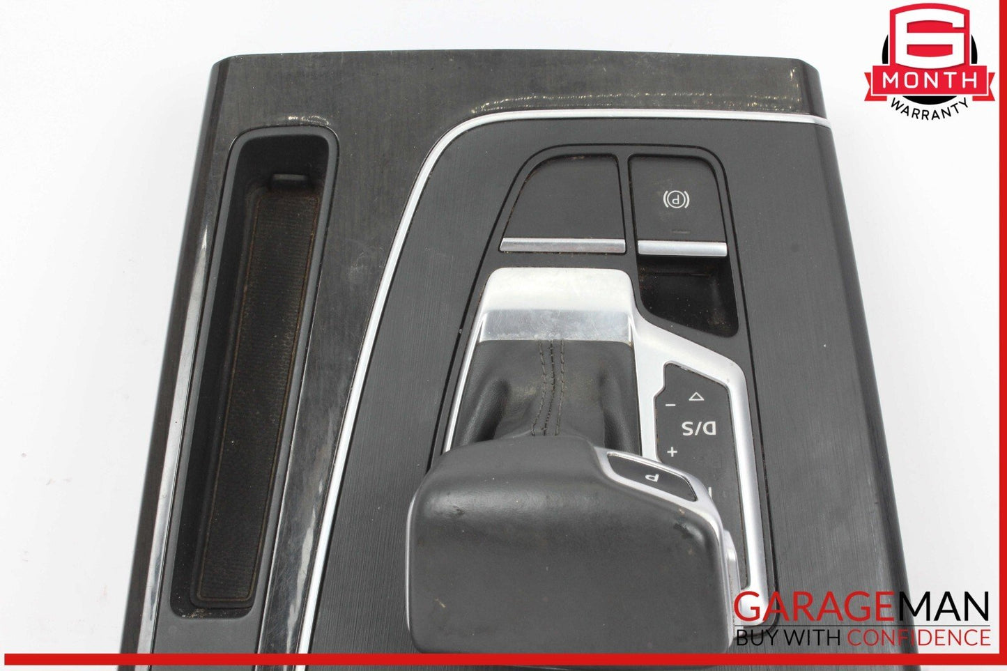 18-20 Audi Q5 Front Center Console Gear Shifter Selector Switch Trim OEM