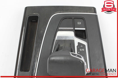 18-20 Audi Q5 Front Center Console Gear Shifter Selector Switch Trim OEM