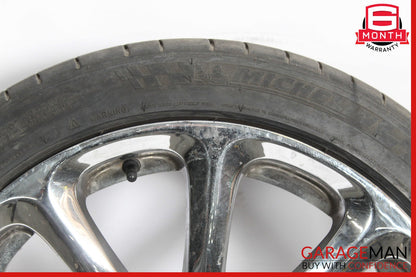 08-10 Maserati Quattroporte Rear Wheel Tire Rim 19" OEM