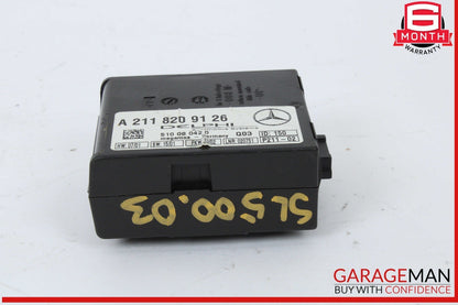 00-12 Mercedes R230 SL500 CL500 Anti Theft Alarm Sensor Control Module Unit OEM