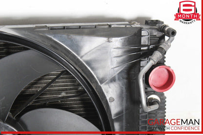 11-13 Mercedes W212 E350 Engine Motor Cooling Radiator AC A/C Condenser Assembly