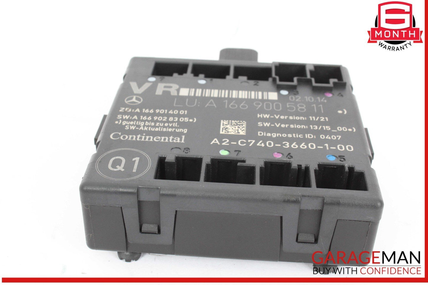 12-20 Mercedes W117 CLA250 CLA45 AMG ML350 Front Right Side Door Control Module