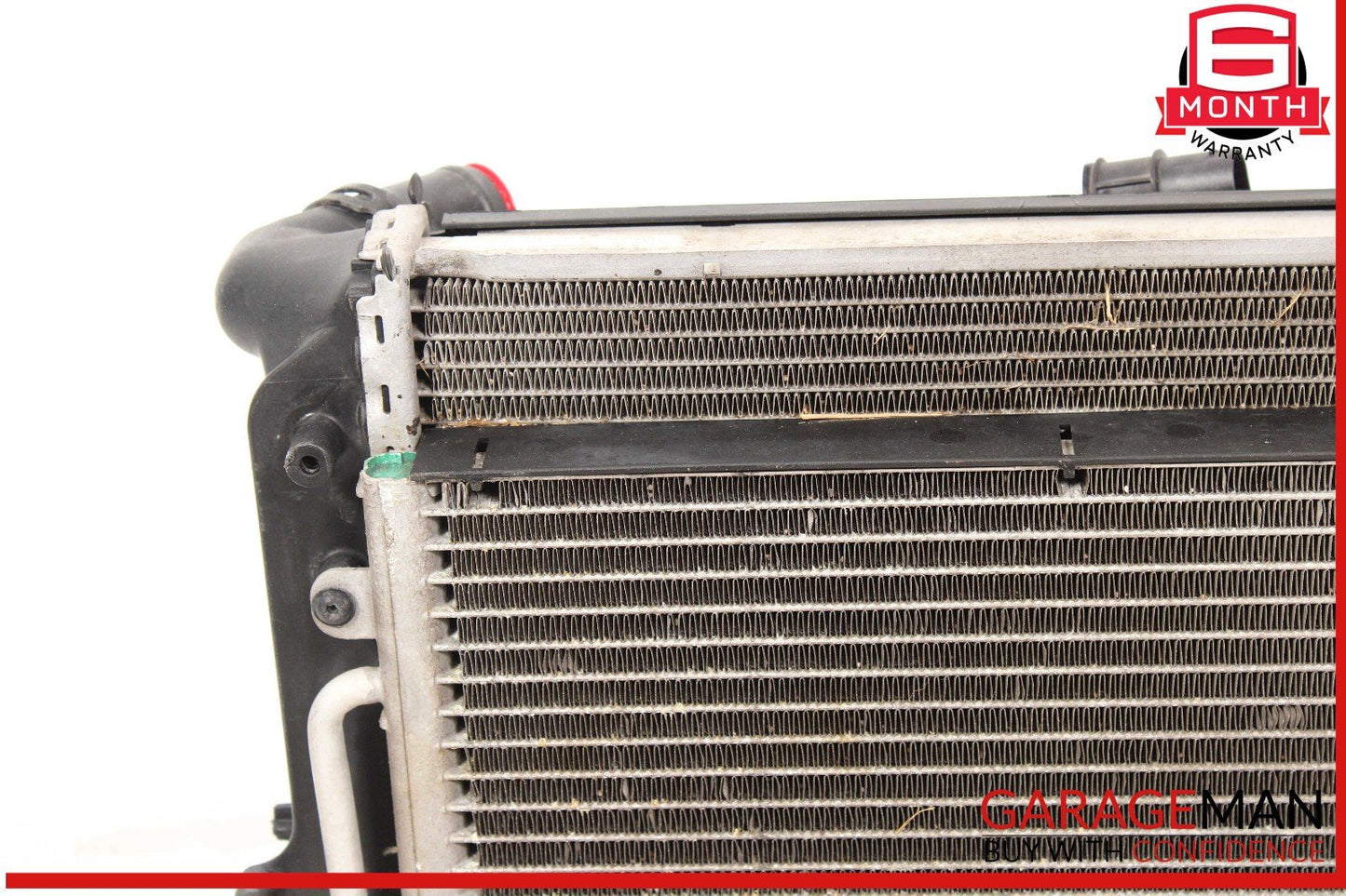 97-05 Porsche Boxster 986 Left Engine Cooling Radiator AC Air Condenser Assy OEM