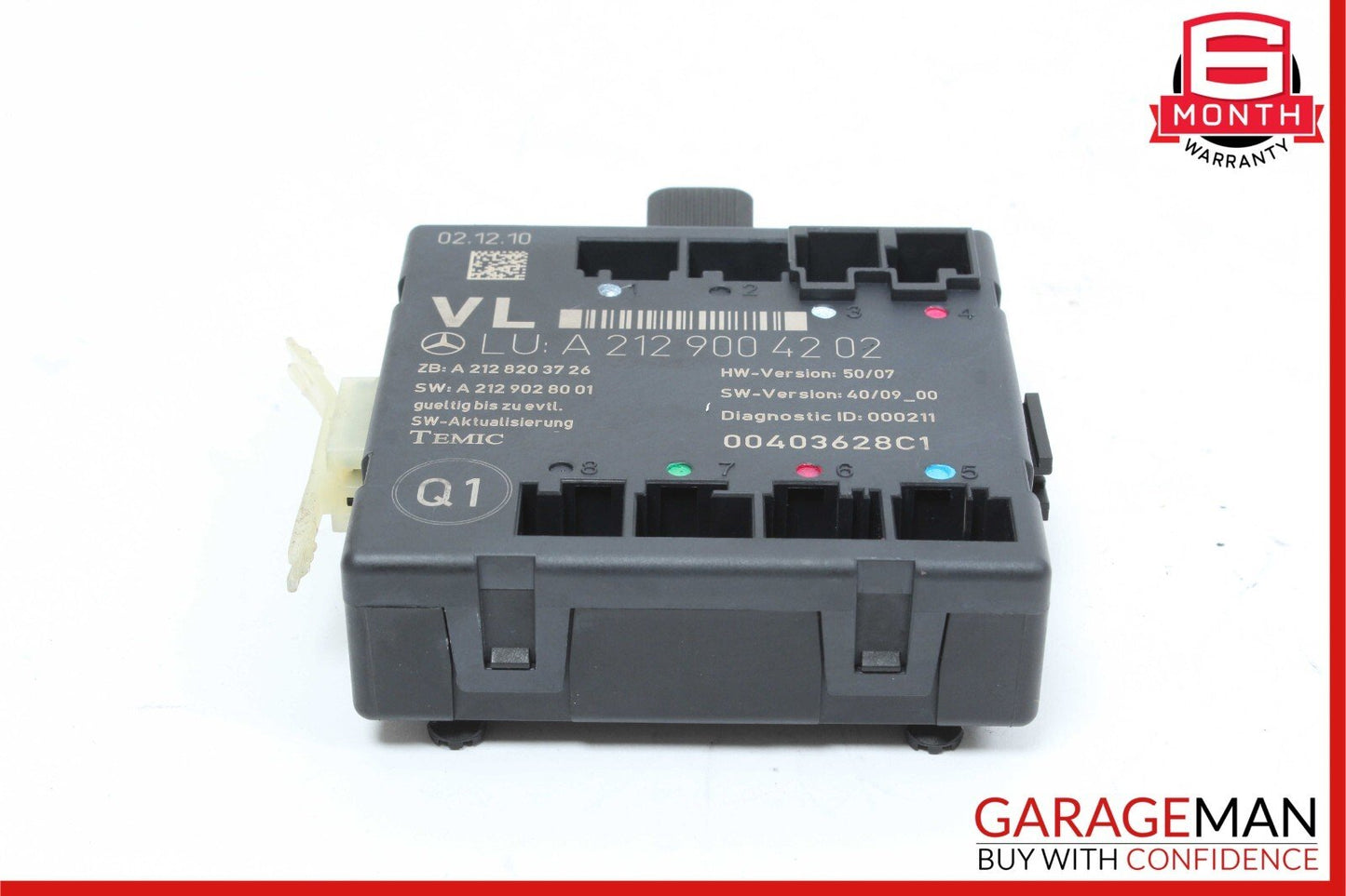 08-18 Mercedes W212 E350 SLK350 E400 Front Left Side Door Control Module OEM