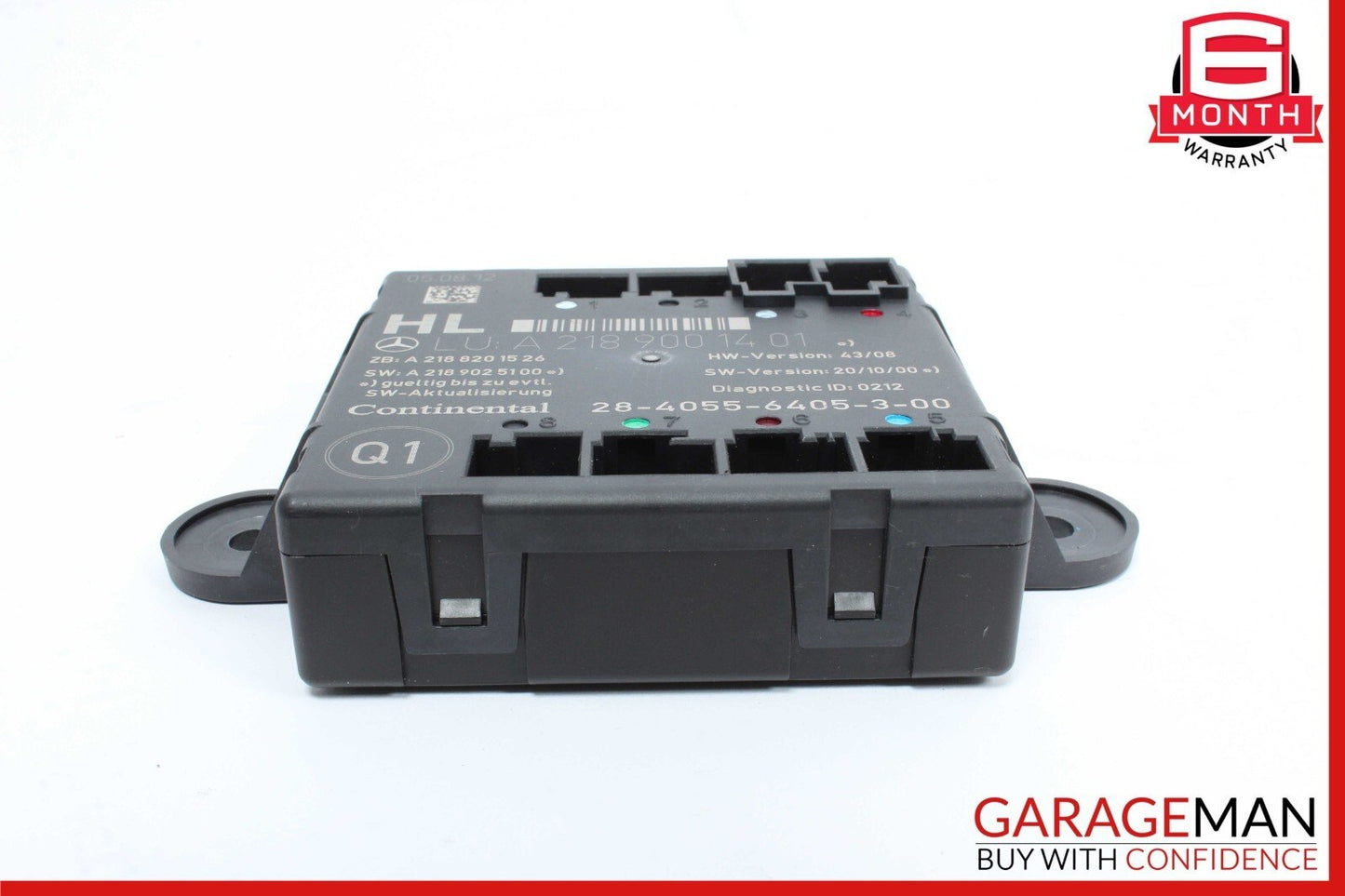 08-18 Mercedes W204 C250 C300 CLS550 Rear Left Side Door Controls Module Unit