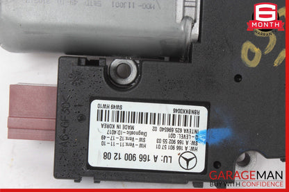 12-19 Mercedes X166 GL450 GLS550 ML350 Sunroof Sun Roof Motor 1669001208 OEM
