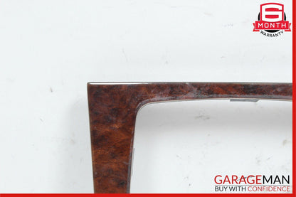 08-15 Mercedes W204 C300 C350 Center Console Gear Shift Shifter Trim Bezel Wood