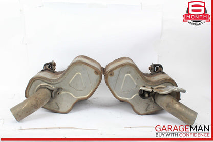 17-20 Maserati Levante Rear Right & Left Muffler Exhaust Silencer Pipe Baffle