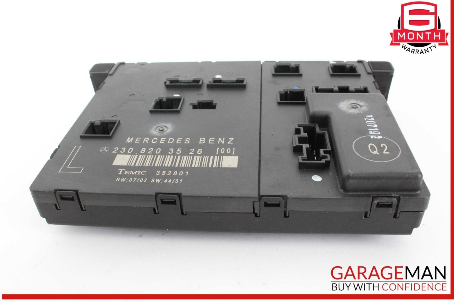 03-12 Mercedes R230 SL500 SL55 AMG Front Left Door Control Module 2308203526 OEM