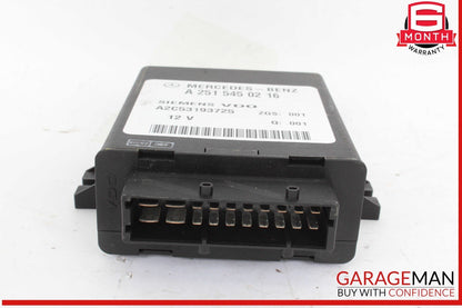 06-13 Mercedes W251 R350 4MATIC Rear Air Suspension Control Module Unit OEM