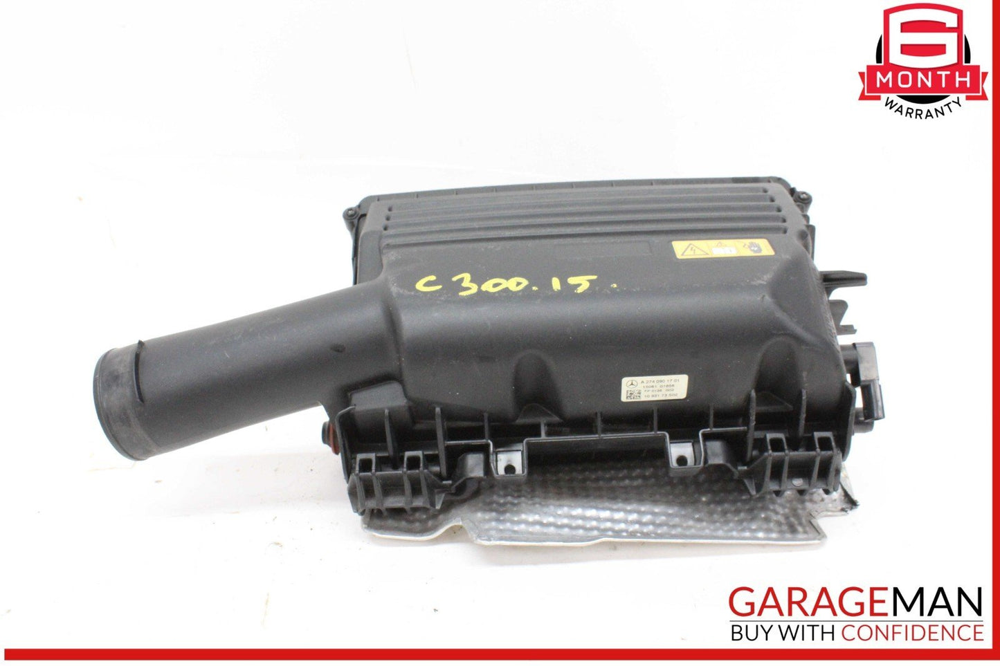 15-20 Mercedes W205 C300 SLC300 Air Intake Cleaner Filter Housing Box OEM