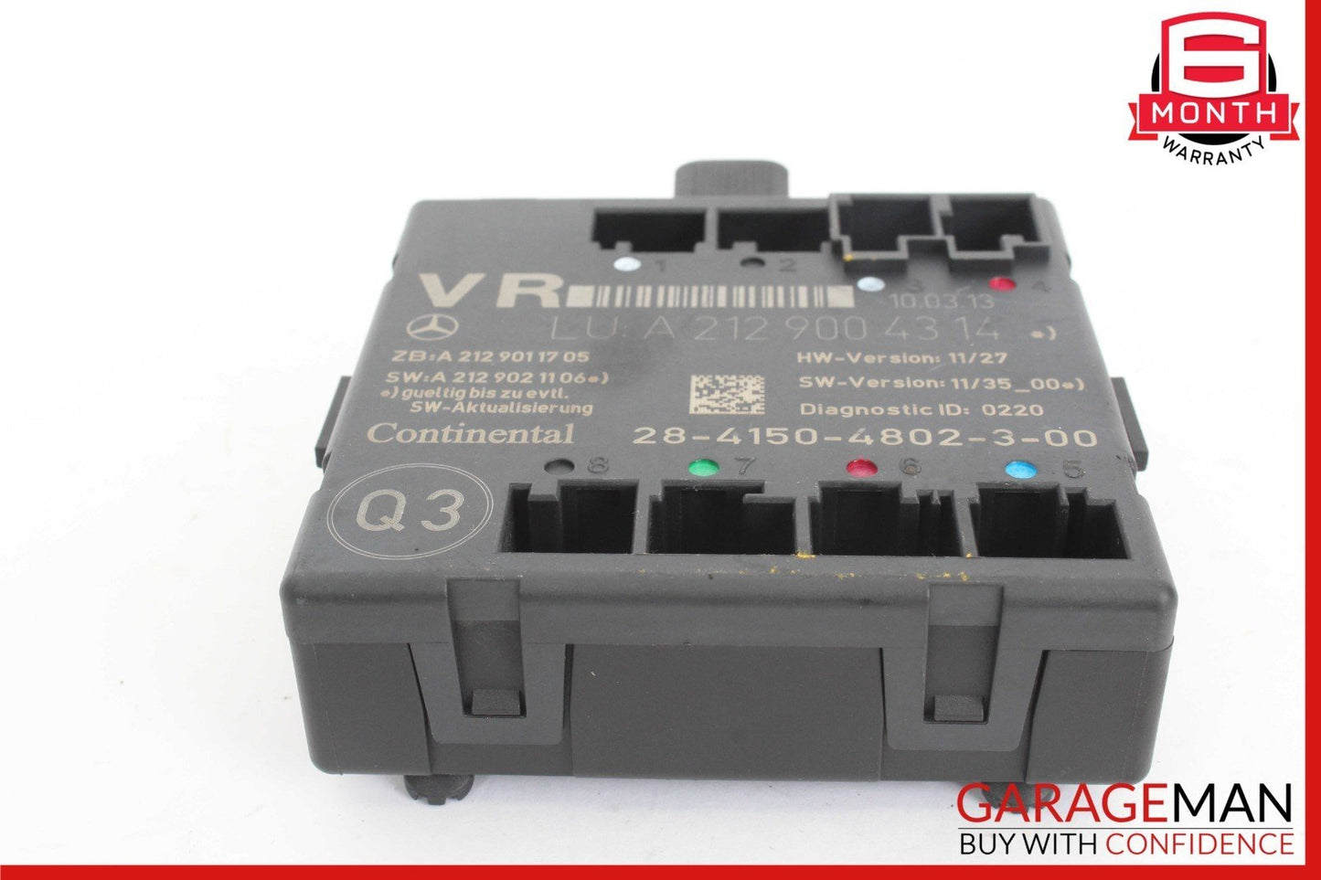 08-18 Mercedes W212 E350 C350 CLS550 Front Right Side Door Control Module Unit